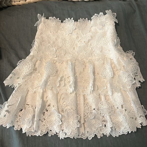 Zimmermann Lovestruck Skirt $950 sold out Size 0 - Picture 5 of 9